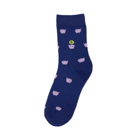 Pink Pig Socks