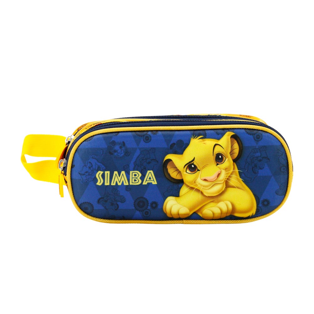 Trousse 3D Double Disney Le Roi Lion « Simba Rest »