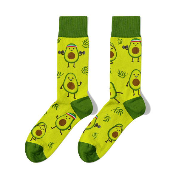 Green Avocado Socks
