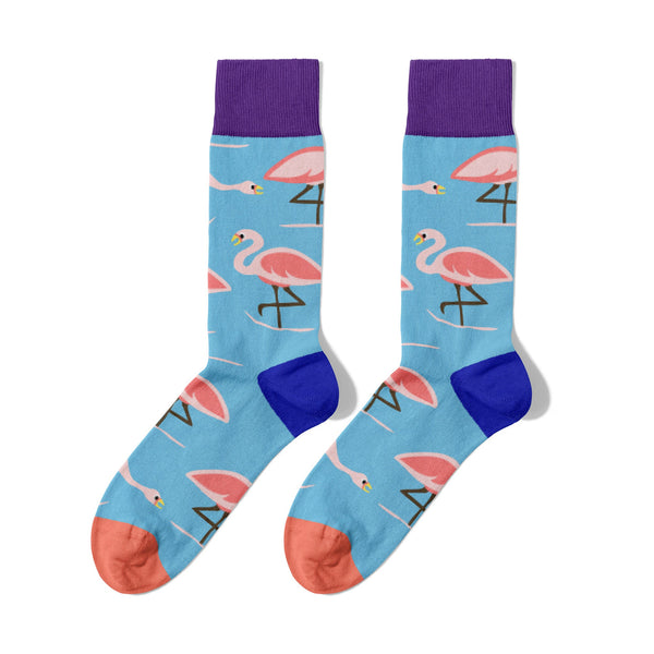 Flamingo Flair Socks