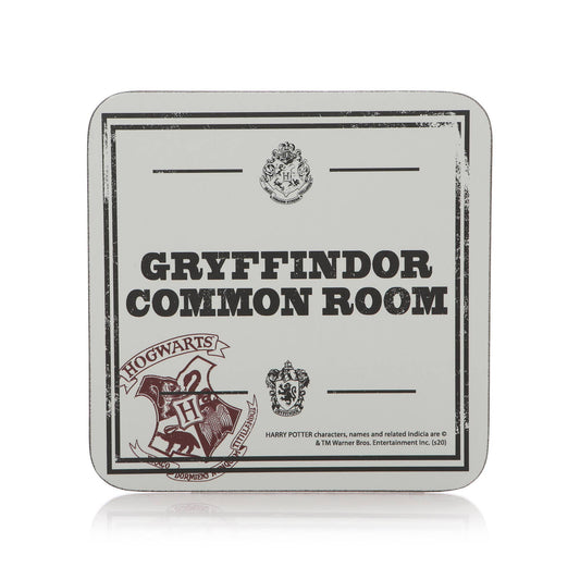 Simple coaster - Harry Potter (Gryffindor common room)