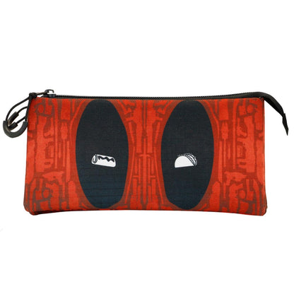 Trousse Triple ECO Marvel « Deadpool Weapons » – Rouge