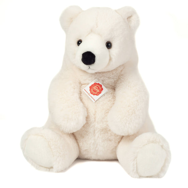 Peluche Ours Polaire Assis – 35 cm - Teddy Hermann
