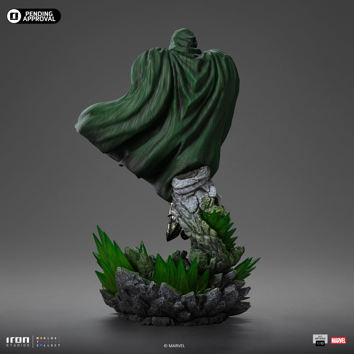 Doctor Doom Statue - Infinity Gauntlet Diorama - Art Scale 1/10 - Iron Studios