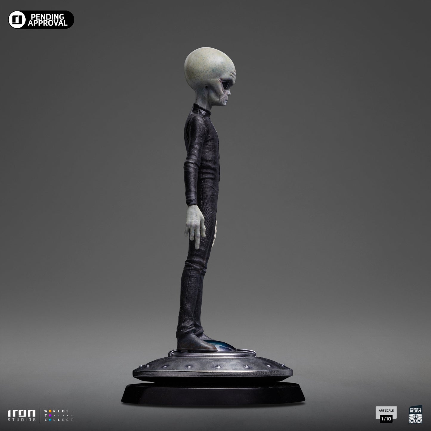 Alien Grey Statue - I Want To Believe - Art Scale 1/10 - Iron Studios