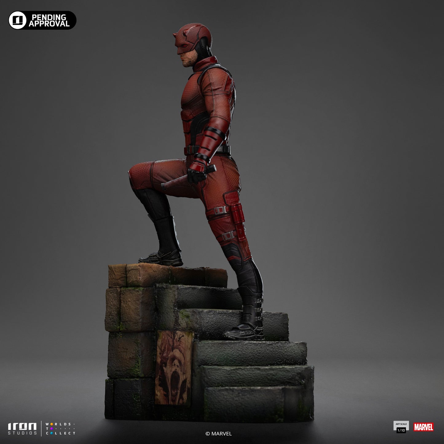 Daredevil Statue - Daredevil: Born Again - Art Scale 1/10 - Iron Studios