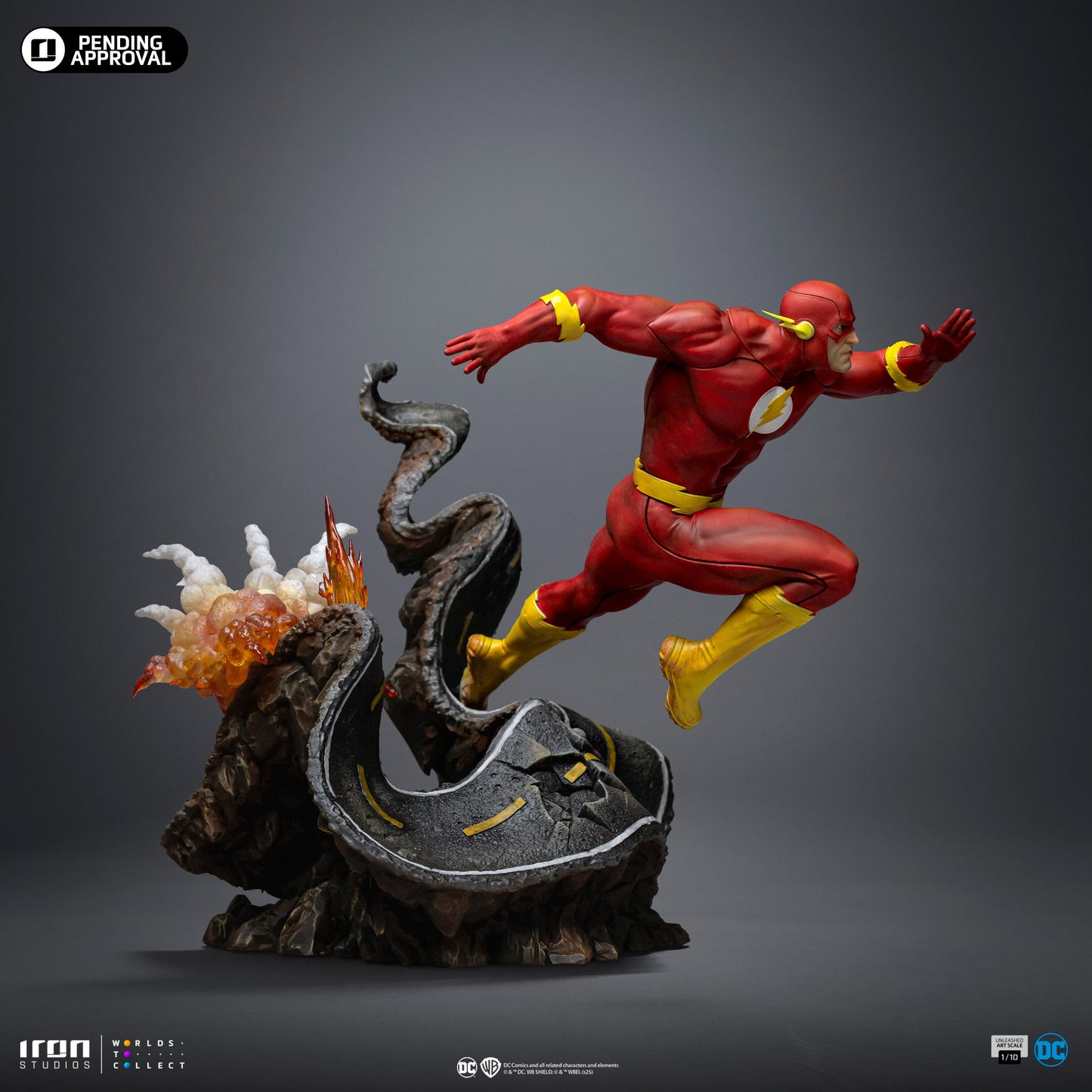 Flash Statue - DC Comics Series #9 - Art Scale 1/10 - Iron Studios
