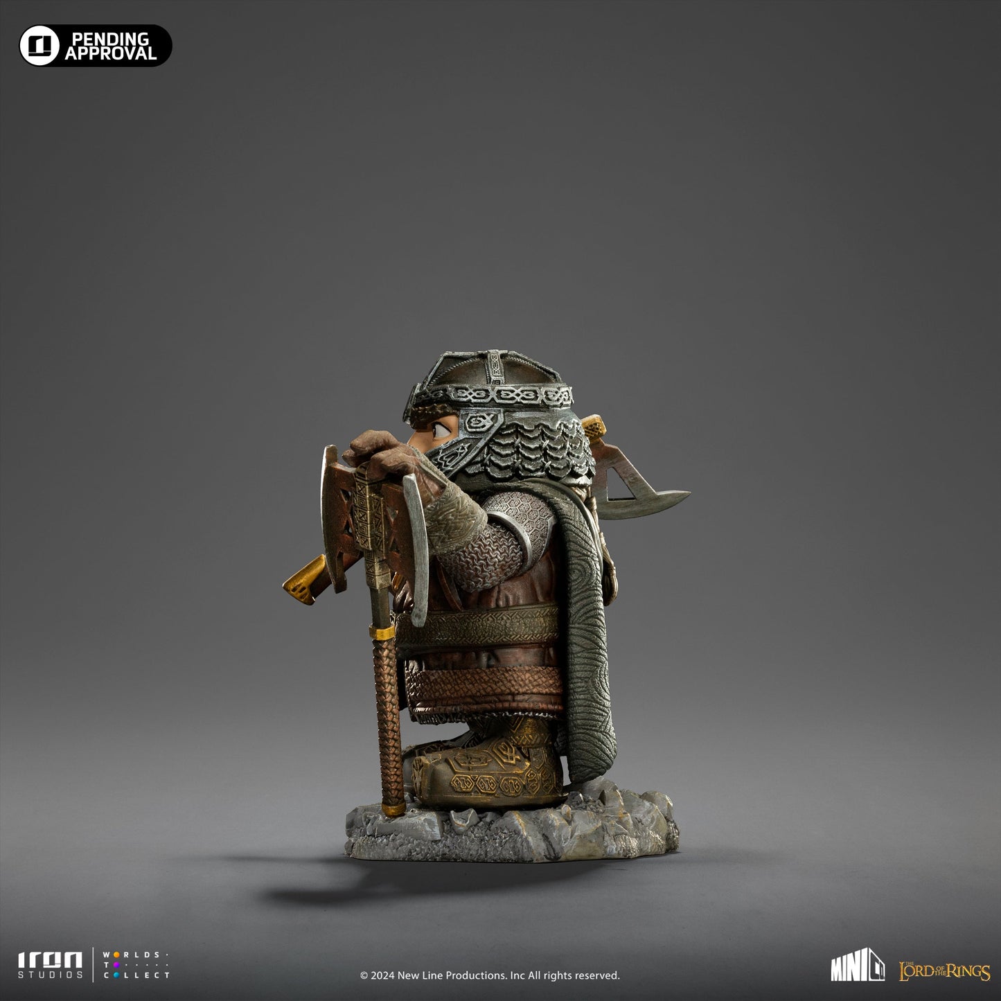 Gimli Statue - The Lord of the Rings - Minico - Iron Studios