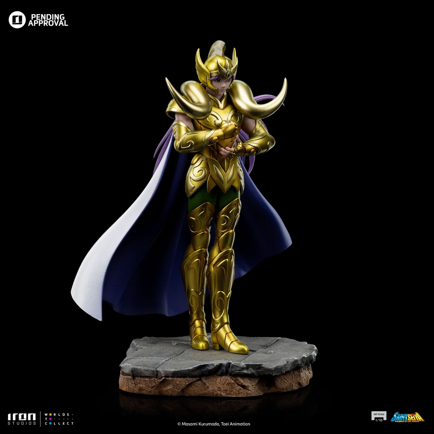 Aries Mu Statue - Saint Seiya - Art Scale 1/10 - Iron Studios