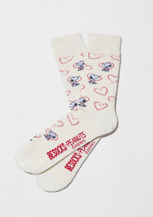 BeSnoopy Heart Socks - 100% Organic Cotton
