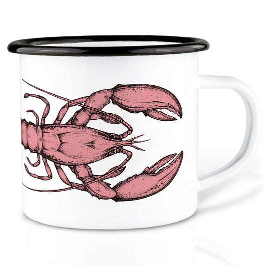 Tasse émaillée – Homard