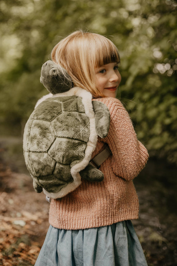 Sac à dos Peluche Enfant Tortue - Wild & Soft
