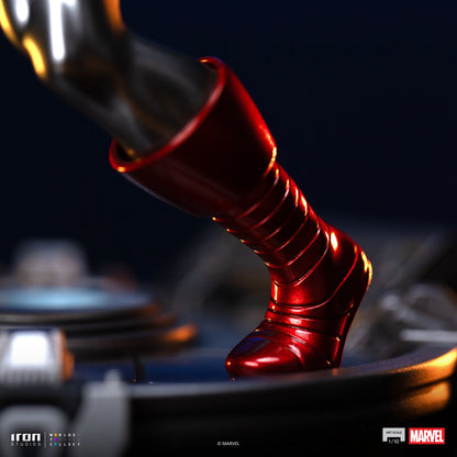 Iron Man Red & Chrome Statue - Marvel Comics - Art Scale 1/10 - Iron Studios
