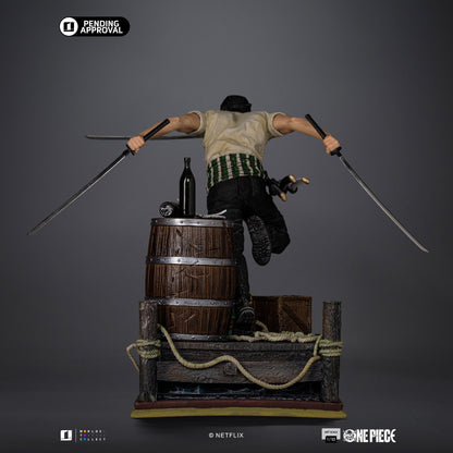 Pre-Order - Roronoa Zoro Statue - One Piece - Art Scale 1/10 - Iron Studios