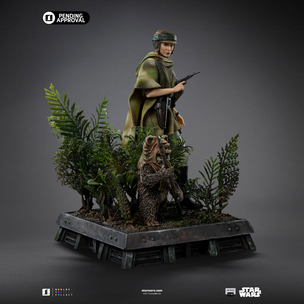 Pre-Order - Leia and Wicket Statue - Star Wars Episode VI - Art Scale 1/10 - Iron Studios