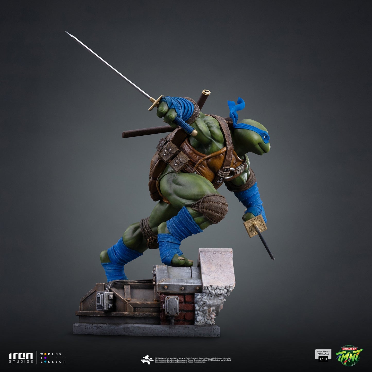 Statue Leonardo Unleashed - Teenage Mutant Ninja Turtles - Art Scale 1/10