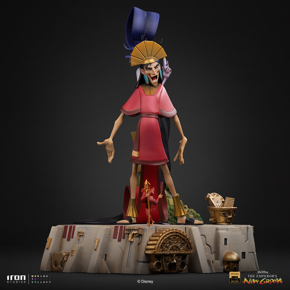 Pre-Order - Kuzco and Yzma Statue - The Emperor's New Groove - Deluxe Art Scale 1/10 - Iron Studios