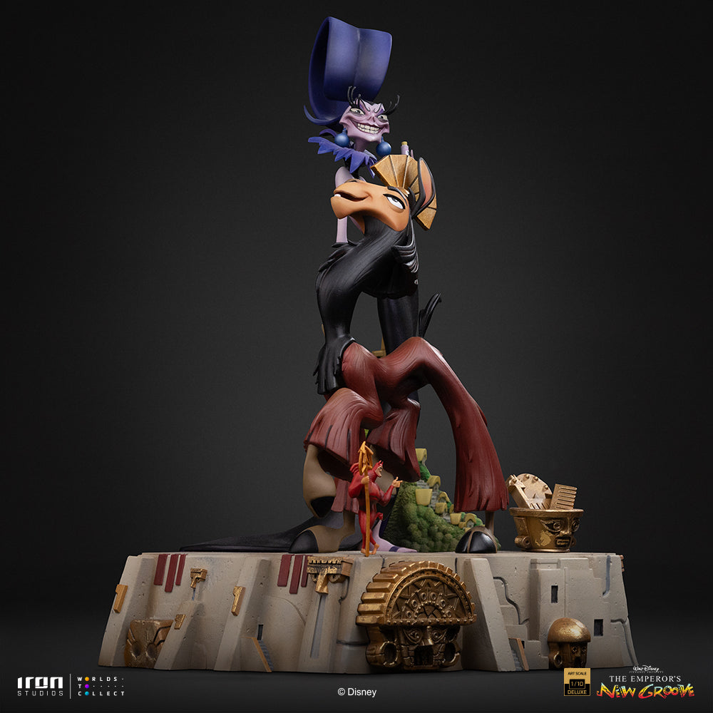 Pre-Order - Kuzco and Yzma Statue - The Emperor's New Groove - Deluxe Art Scale 1/10 - Iron Studios