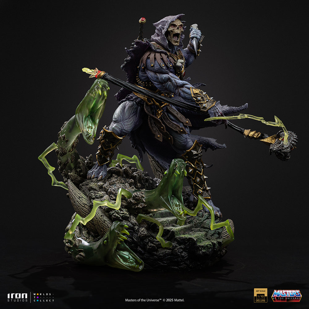 Skeletor Unleashed Statue - Masters of the Universe - Art Scale 1/10 - Iron Studios