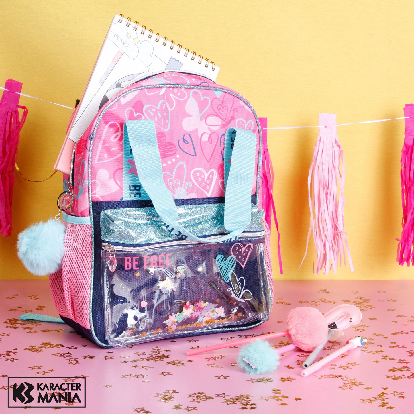 Sac à Dos Glitter Oh My Pop! « Be Free »
