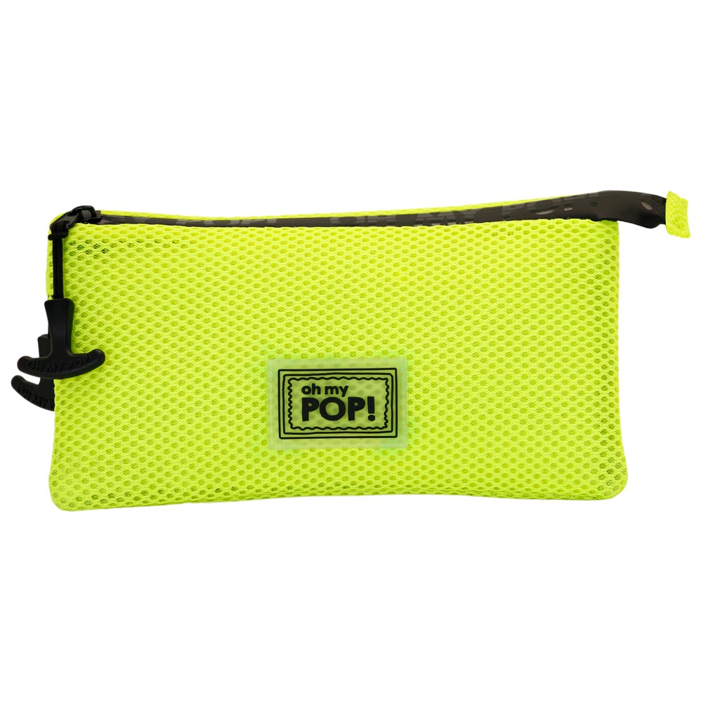 Trousse Triple Mesh Oh My Pop! « Yellow Neon »