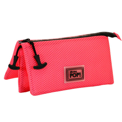 Trousse Triple Mesh Oh My Pop! « Fucsia Neon »