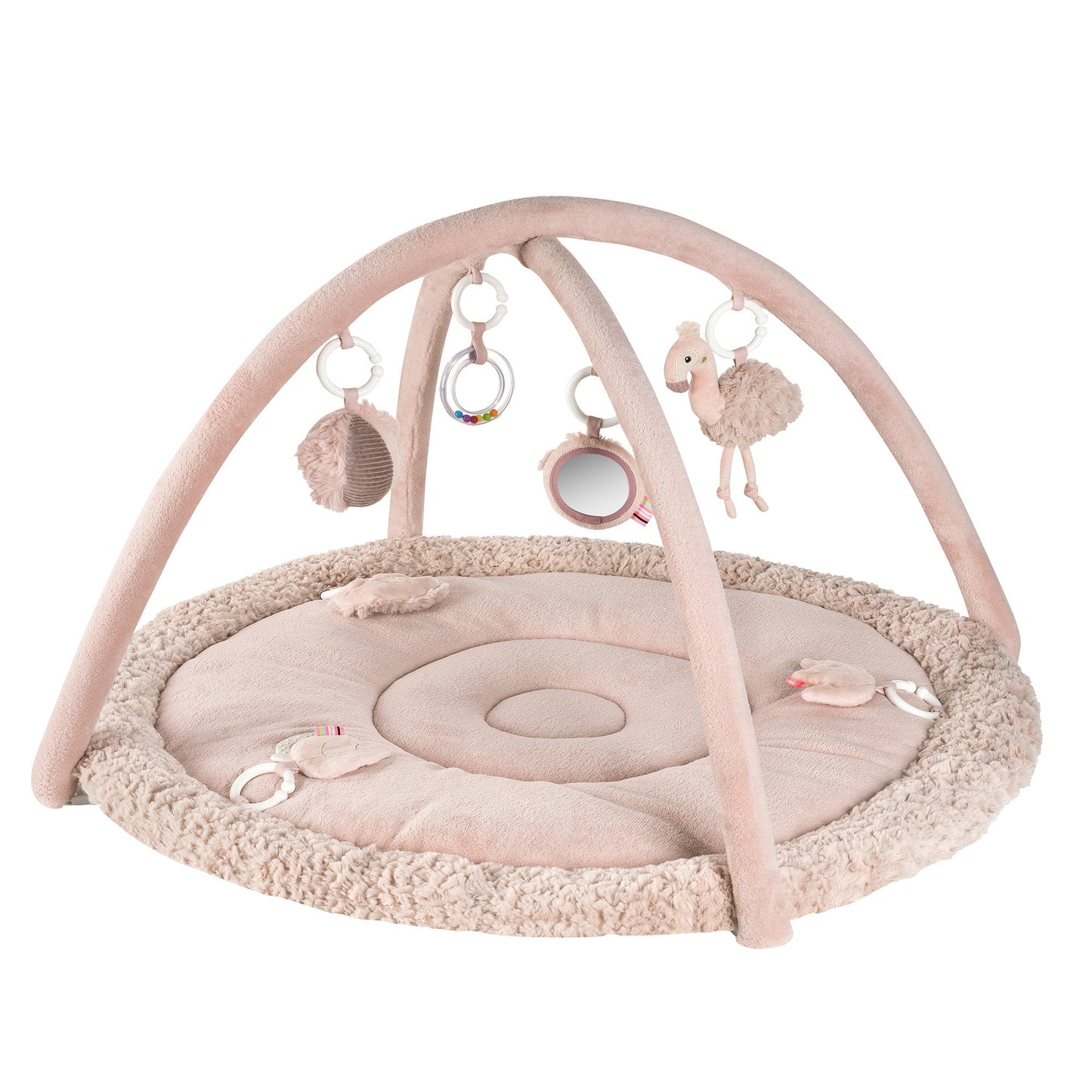 3-D Activity Blanket Flamingo