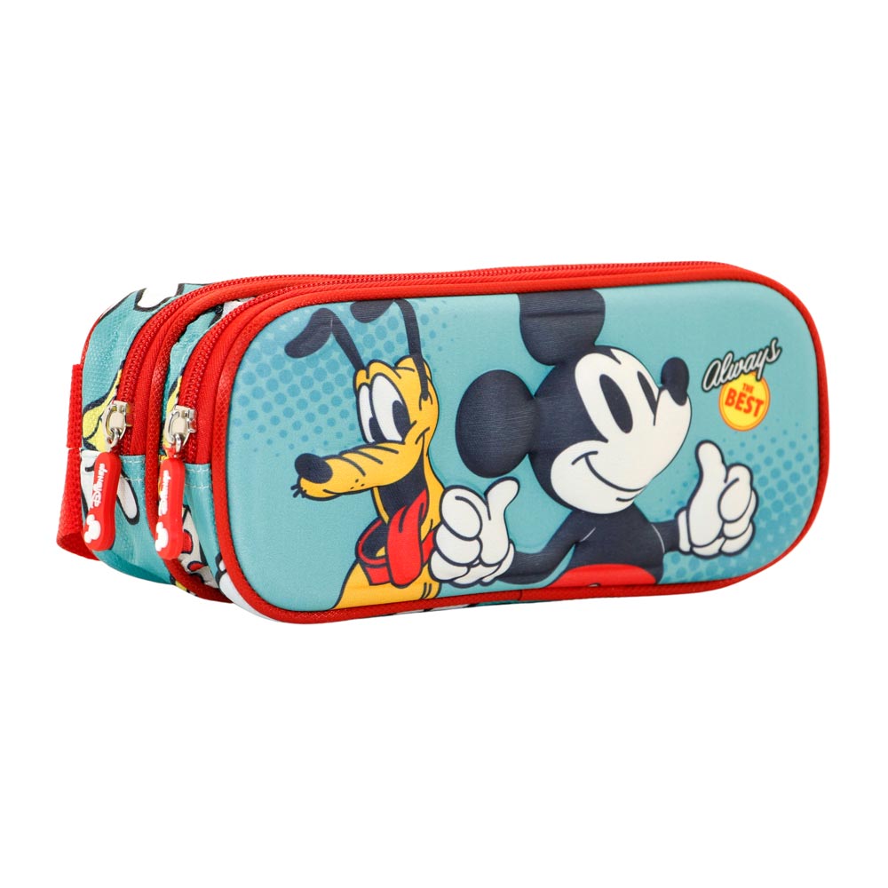 Trousse 3D Double Disney Mickey Mouse « Best »