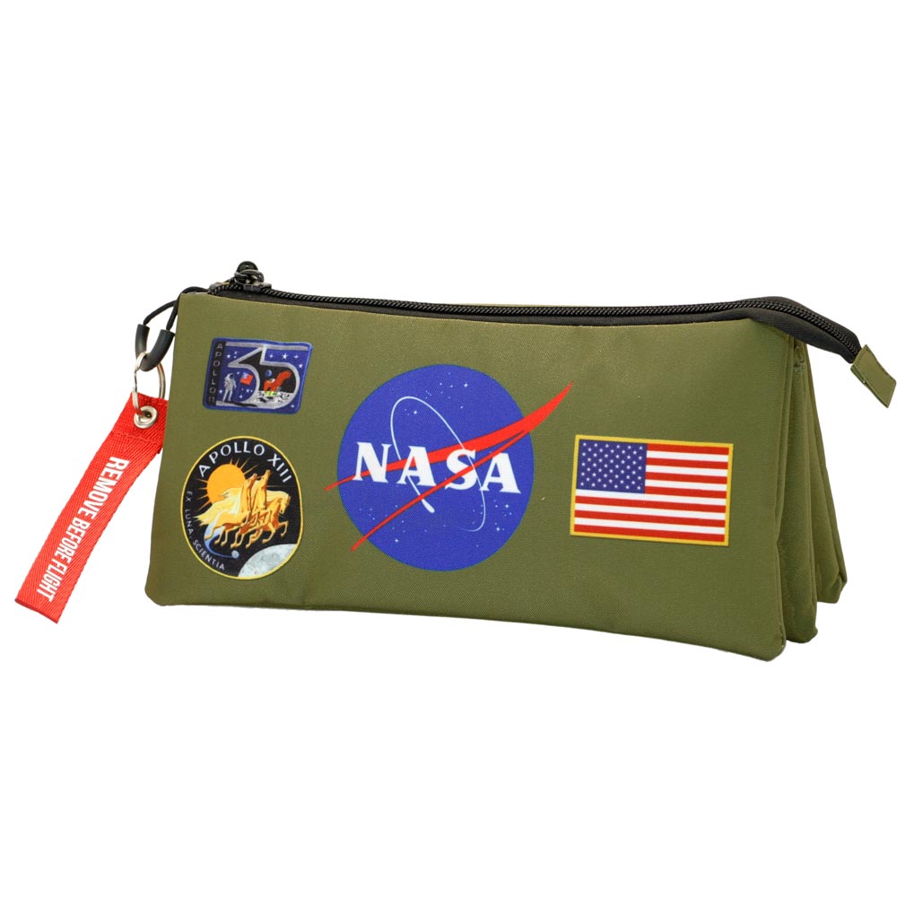 Trousse Triple FAN NASA « Khaki »