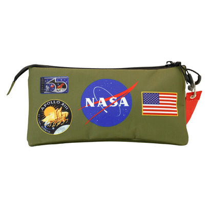 Trousse Triple FAN NASA « Khaki »