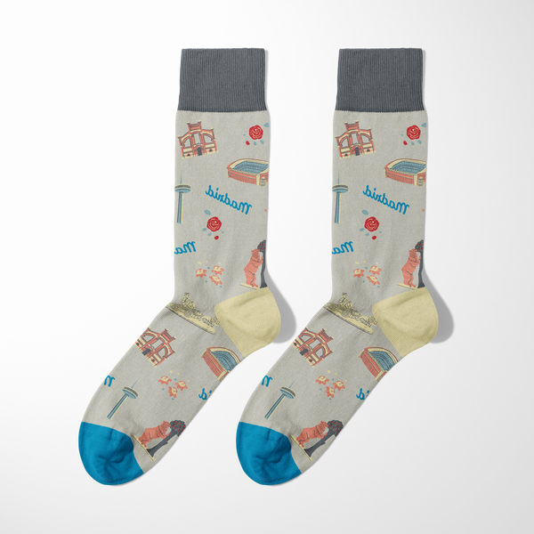 Madrid Highlights Socks