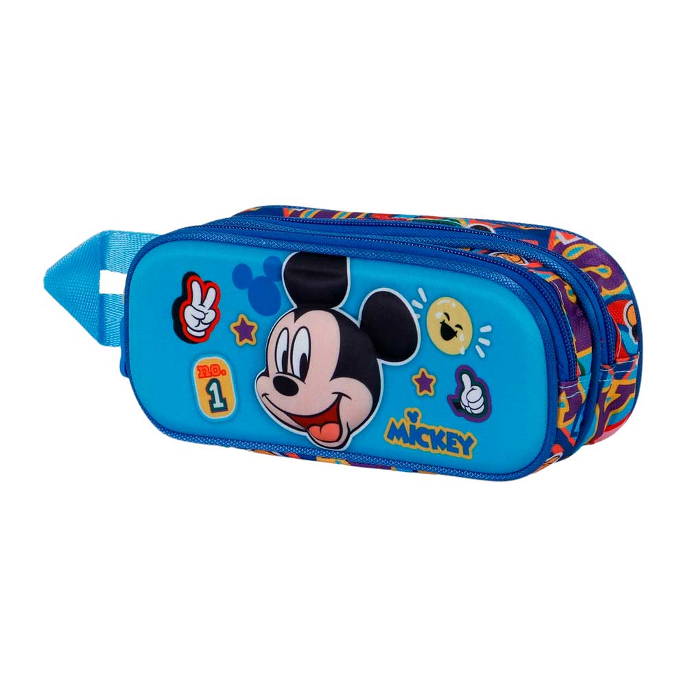 Trousse 3D Double Disney Mickey Mouse « Blissy »