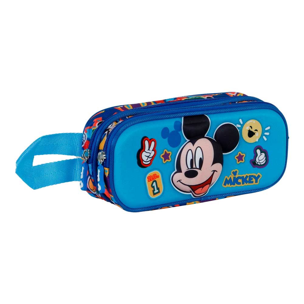 Trousse 3D Double Disney Mickey Mouse « Blissy »
