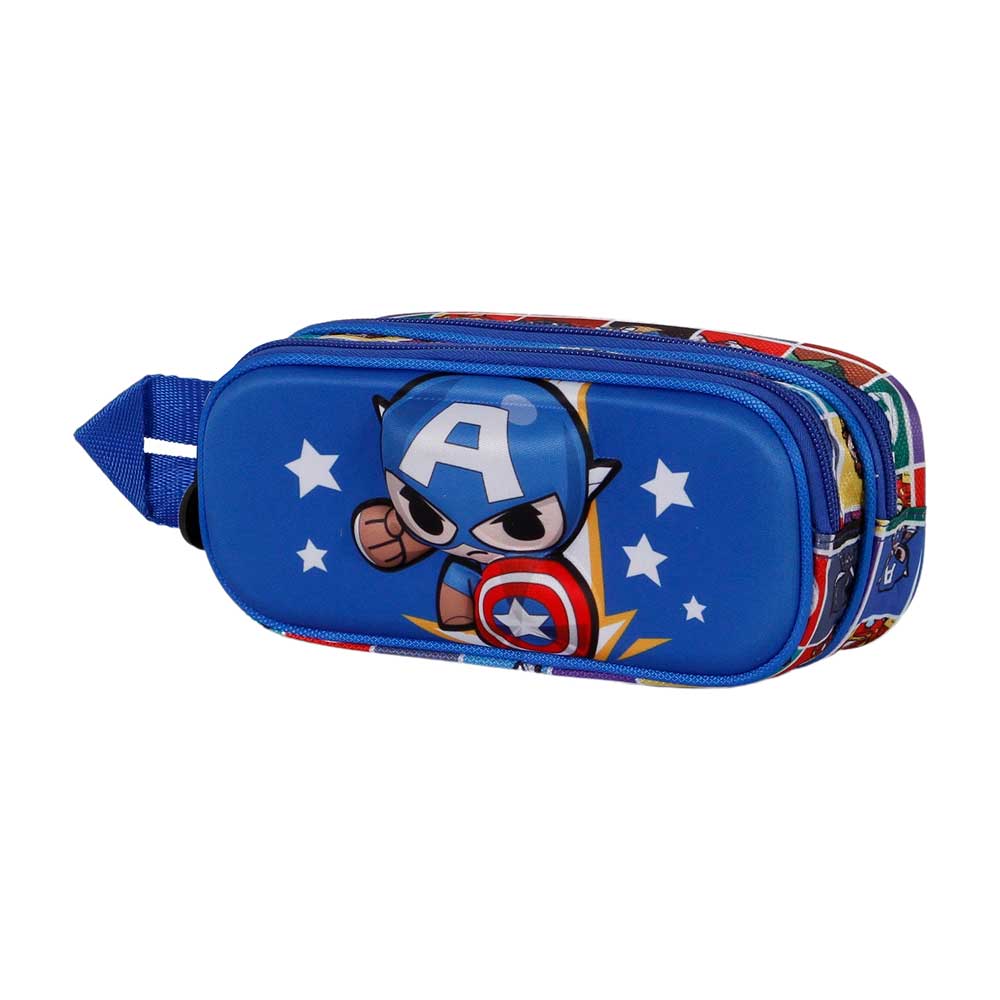 Trousse 3D Double Marvel Captain America « Punch »