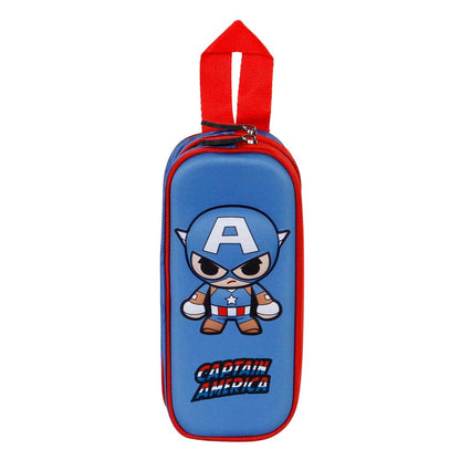Trousse 3D Double Marvel Captain America « Bobblehead »