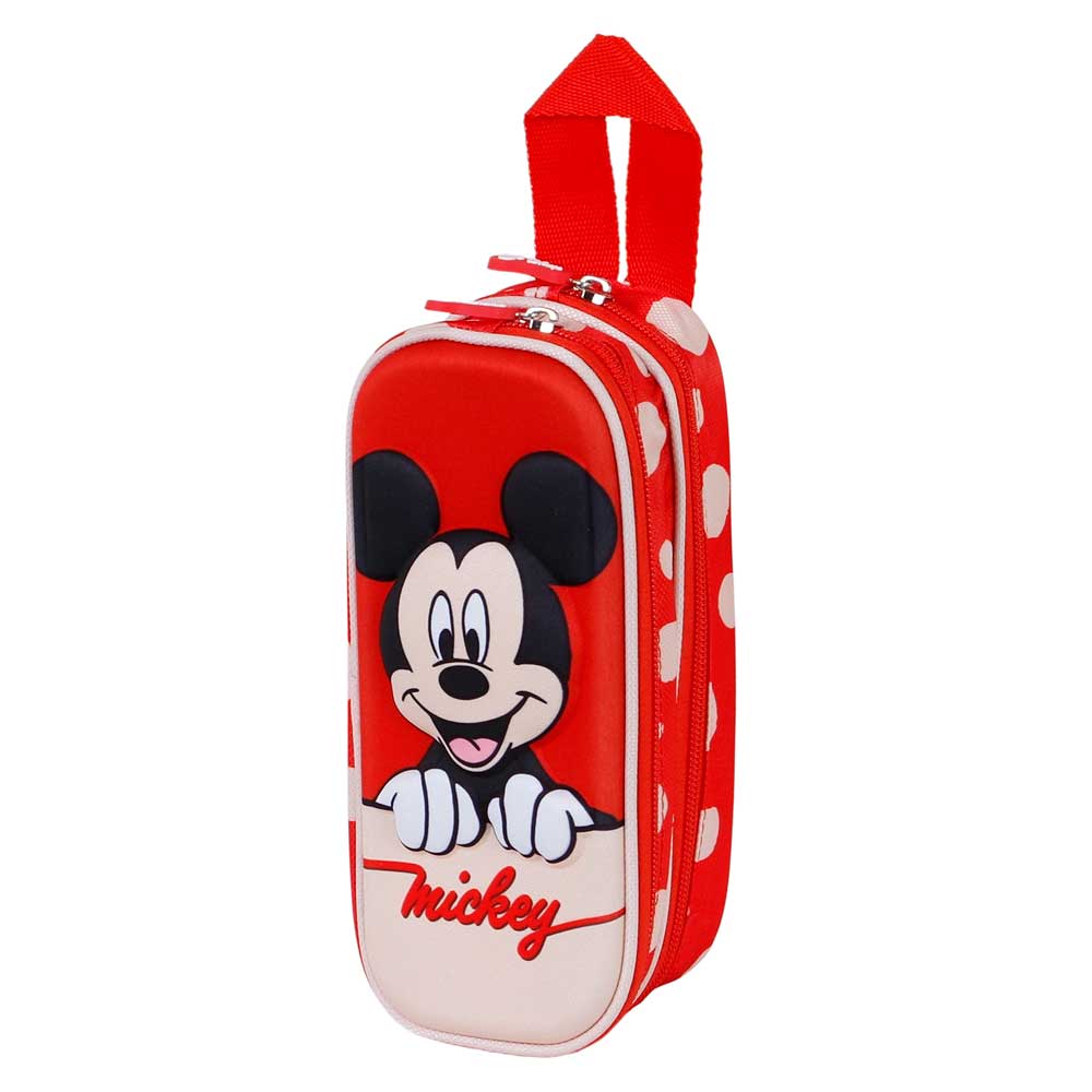Trousse 3D Double Disney Mickey Mouse « Bobblehead »