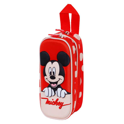 Trousse 3D Double Disney Mickey Mouse « Bobblehead »