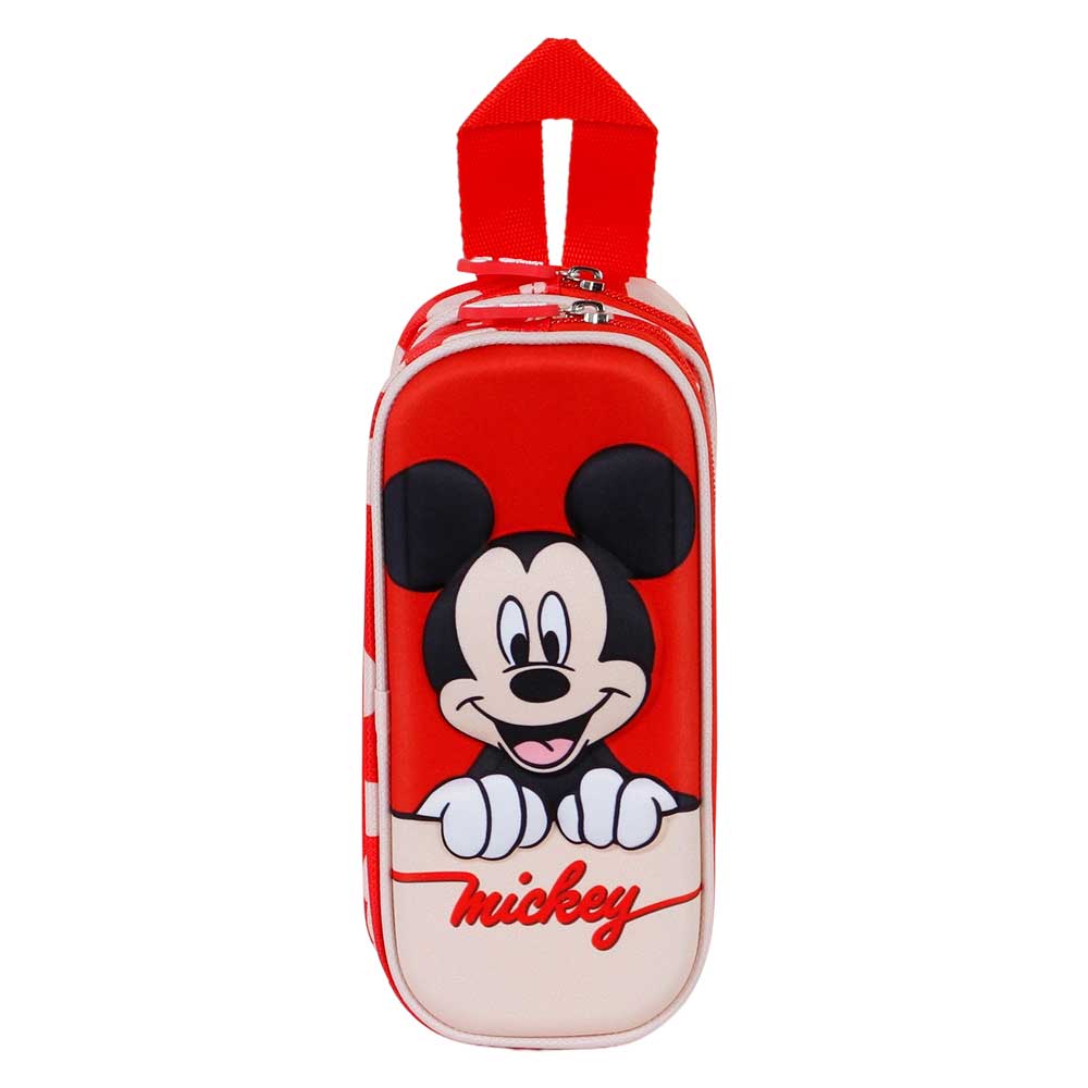 Trousse 3D Double Disney Mickey Mouse « Bobblehead »