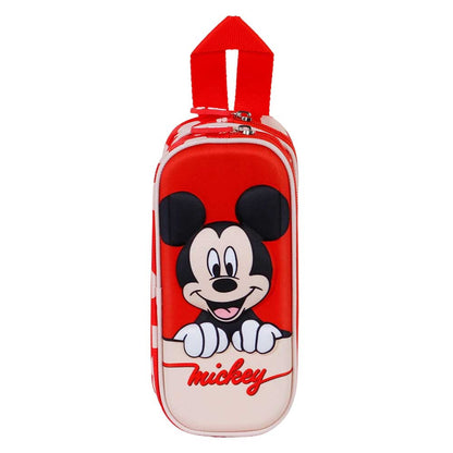 Trousse 3D Double Disney Mickey Mouse « Bobblehead »