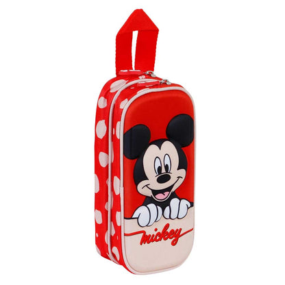 Trousse 3D Double Disney Mickey Mouse « Bobblehead »