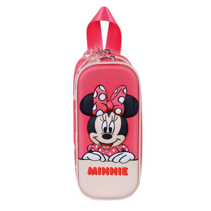 Trousse 3D Double Disney Minnie Mouse « Bobblehead »