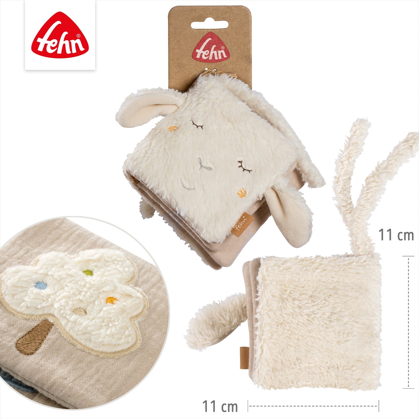 Fabric book sheep