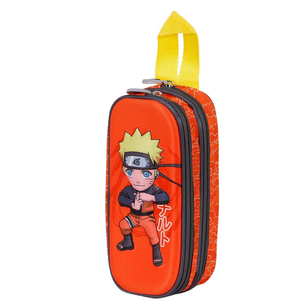 Trousse 3D Double Naruto « Chikara »
