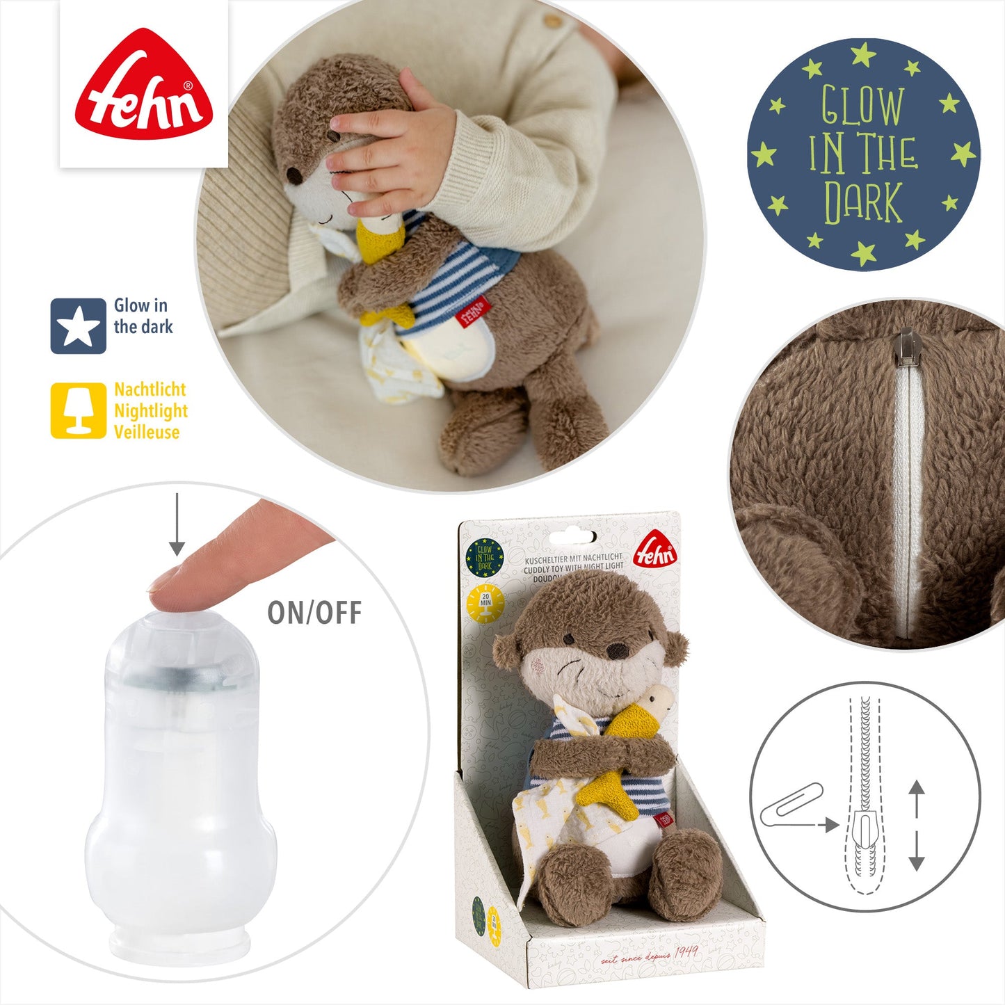 Nachtlicht Otter Theo