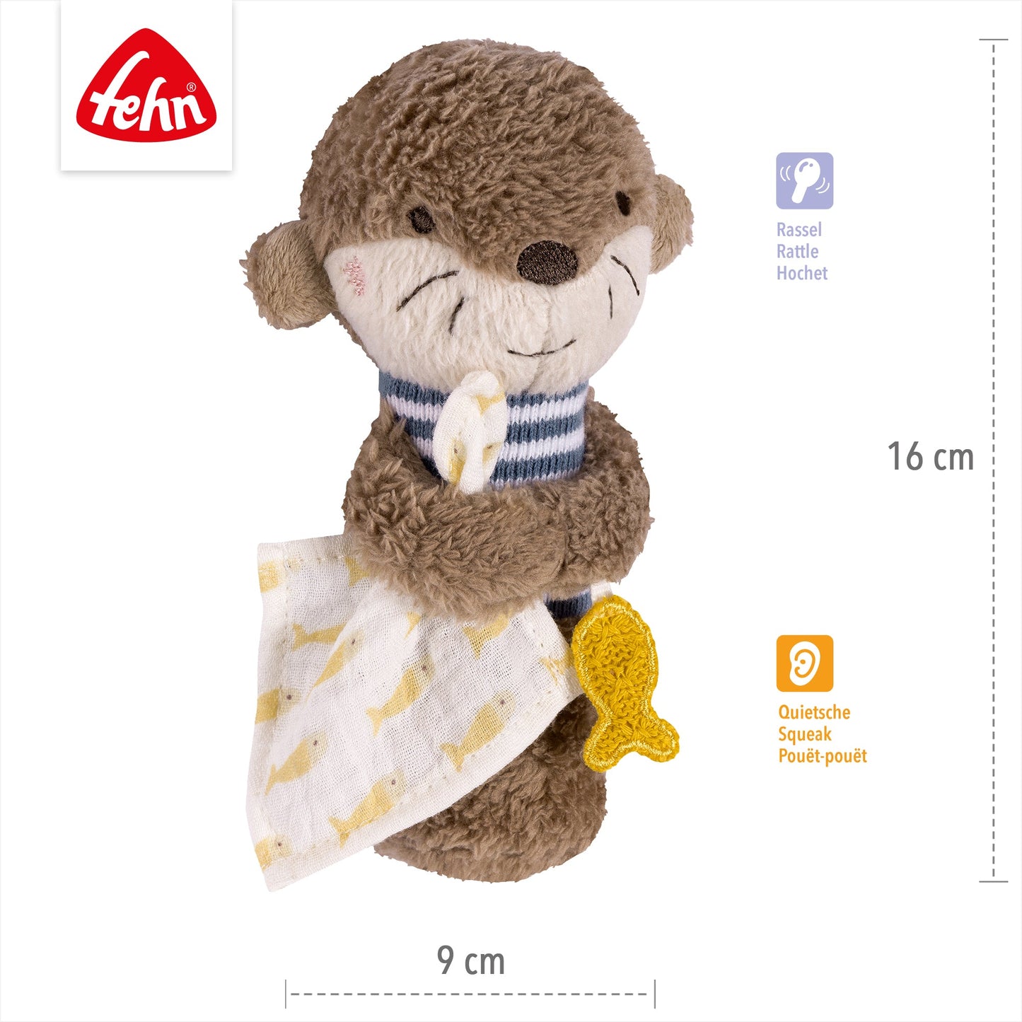 Otter Theo Stick Puppet