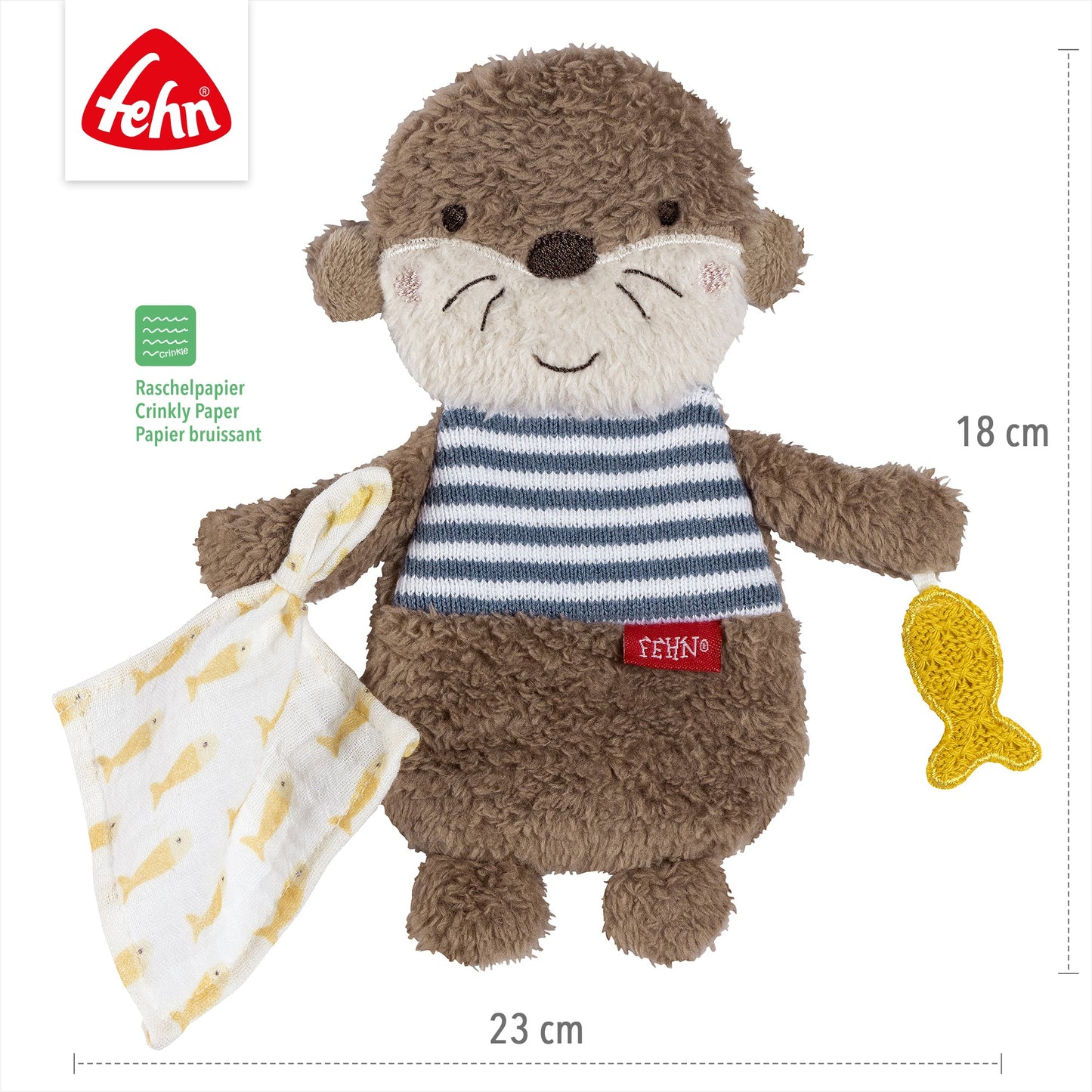 Crinkly Otter Theo