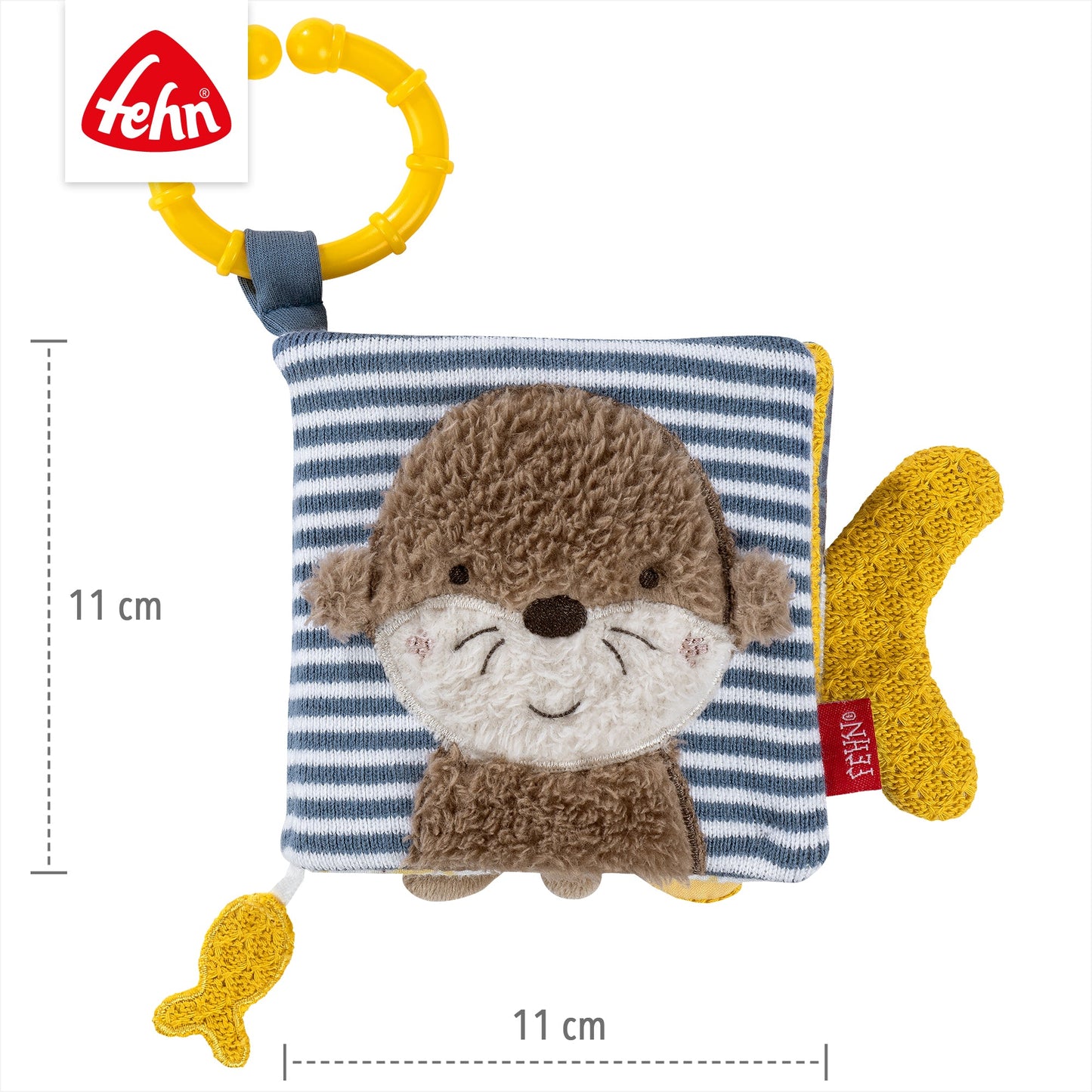 Fabric Book Otter Theo