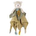 Doudou ours avec attache-sucette – 35 cm