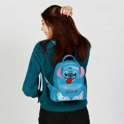 Sac à Dos Heady Disney Lilo & Stitch « Tongue » – Bleu