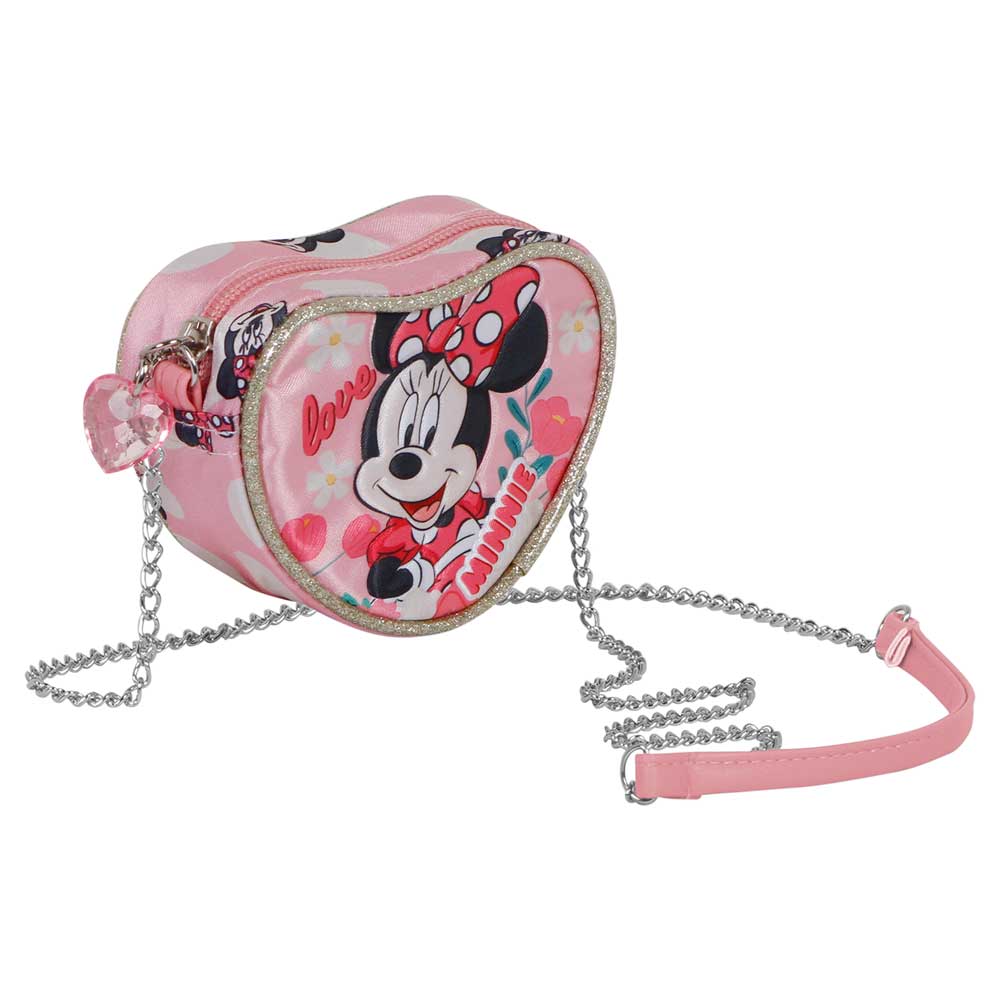 Sac à Bandoulière Mini Coeur Disney Minnie Mouse « Garden »